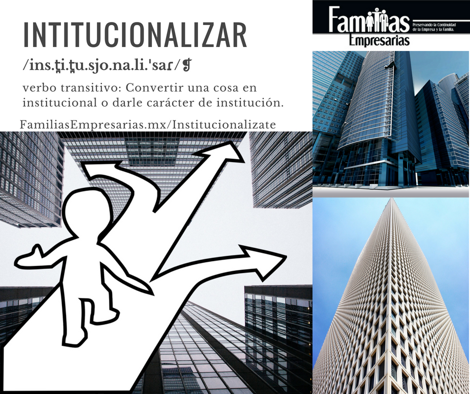 Institucionalizacion